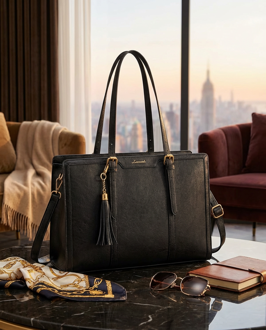 Vellicia Vintage Leather Tote Bag